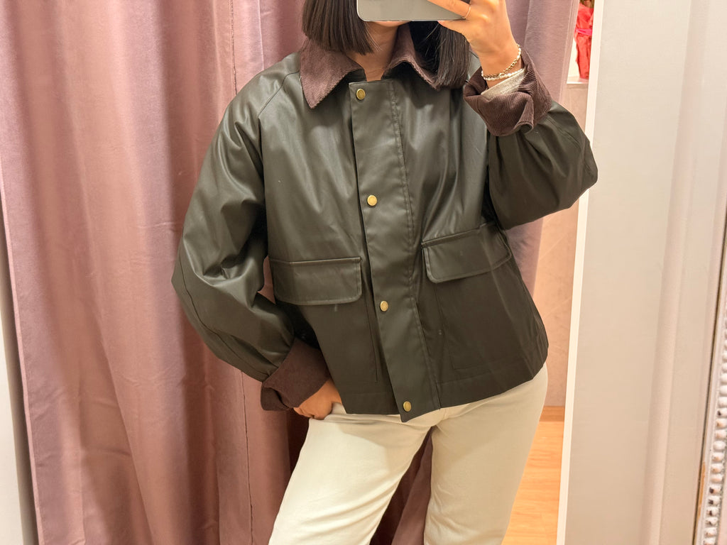 Chaqueta encerada