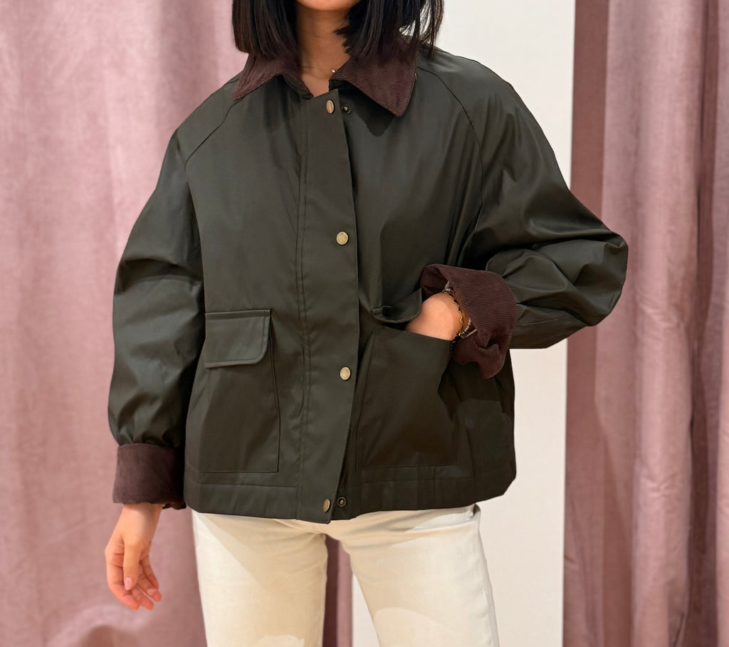 Chaqueta encerada