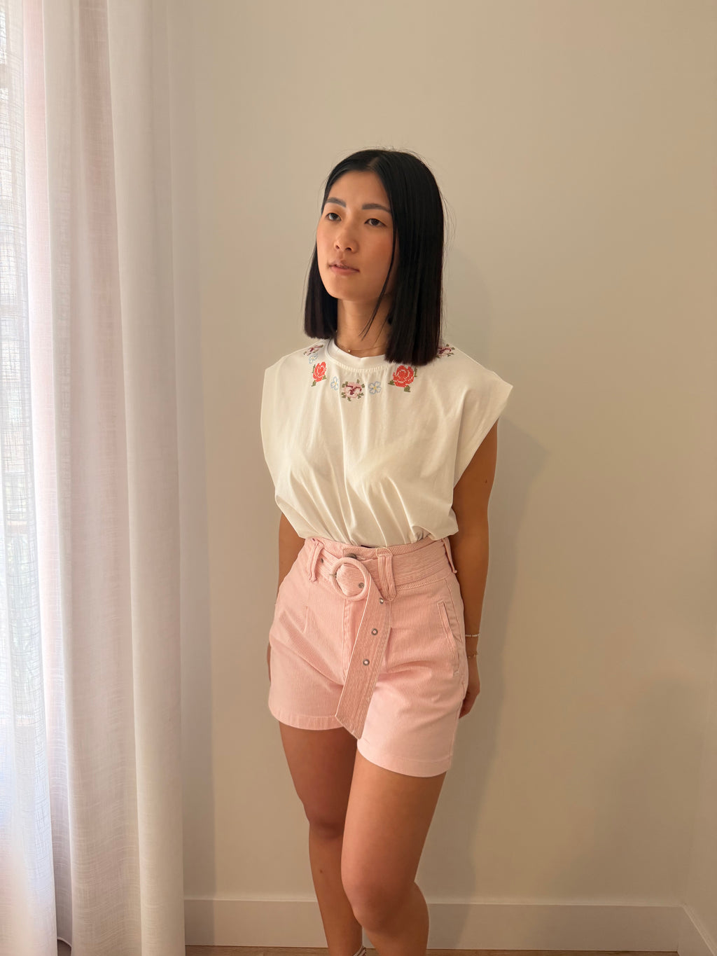 Camiseta Rosas