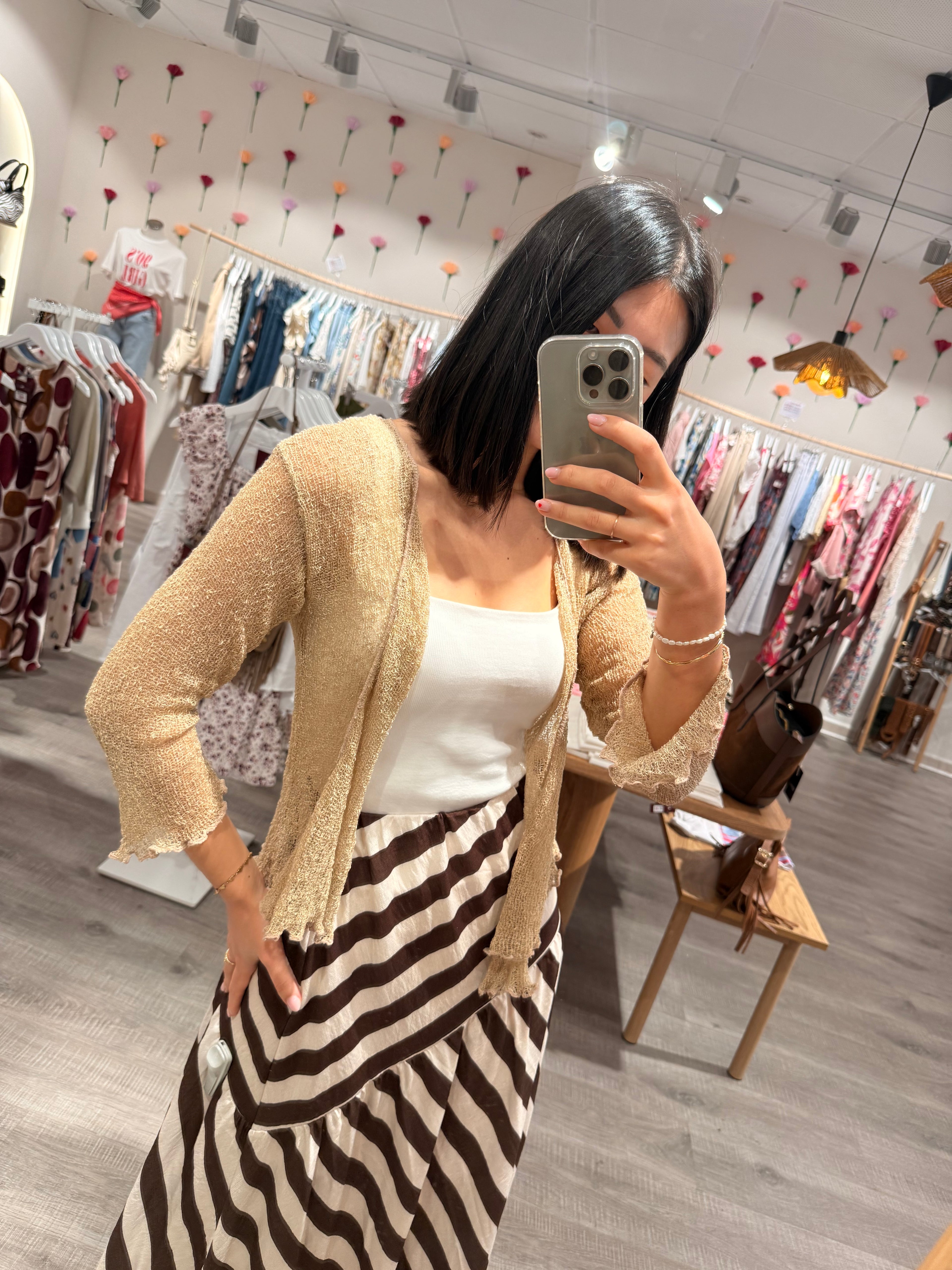 Chaquetita Punto Calado
