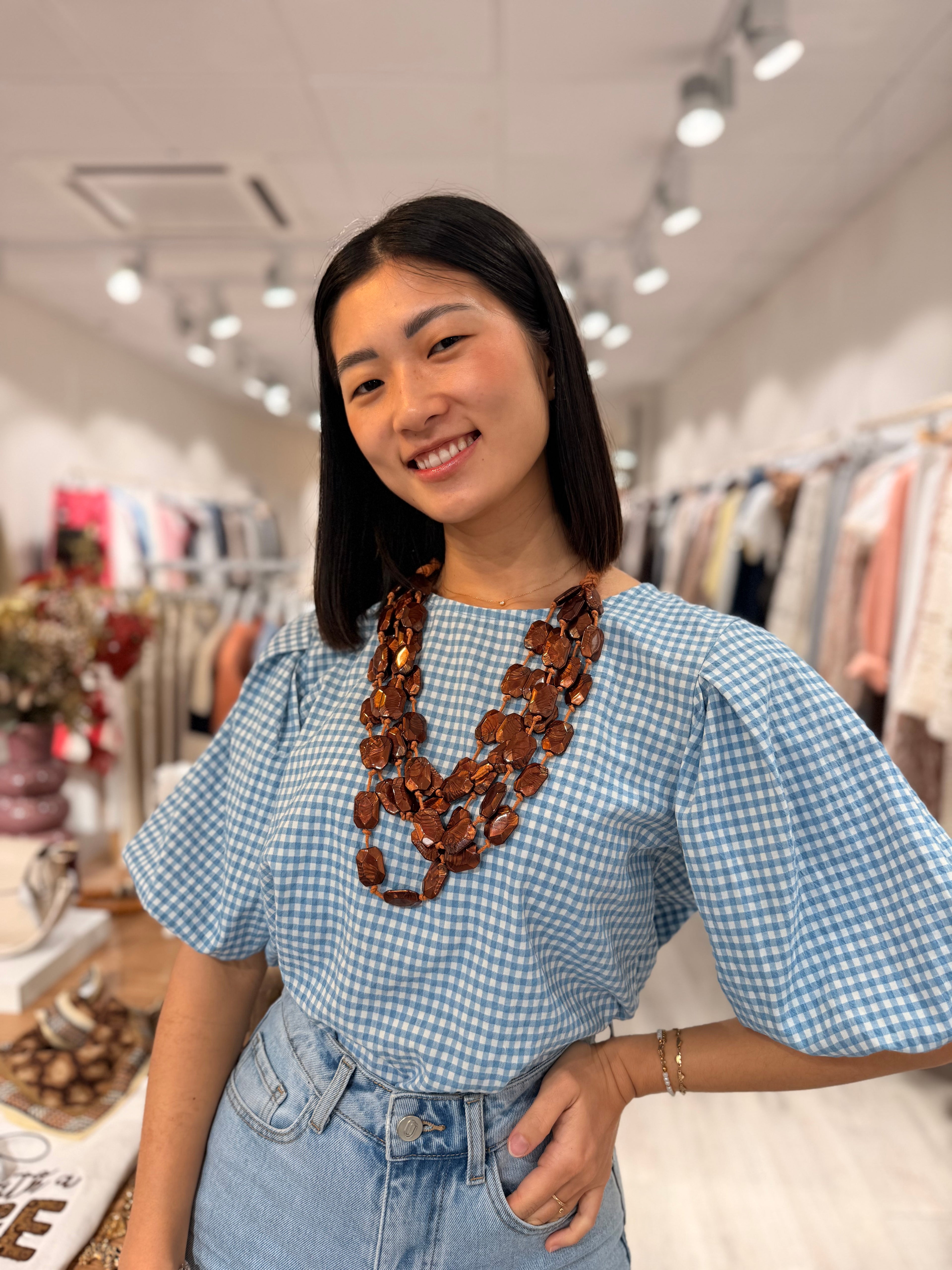 Collar Camelia