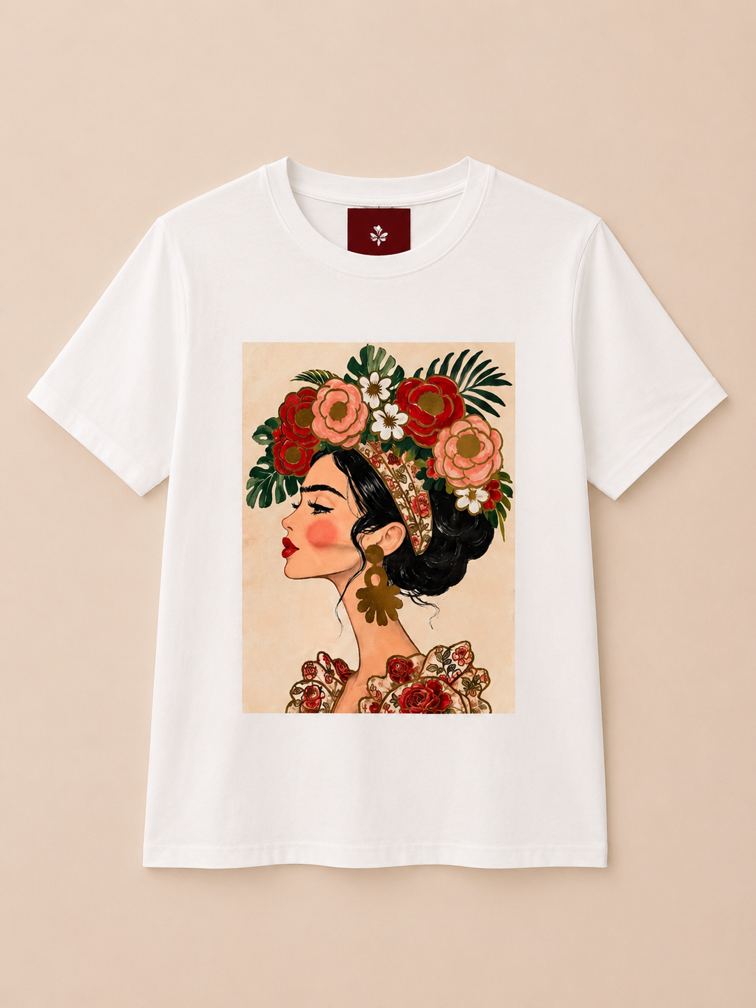 Camiseta Girl Flowers