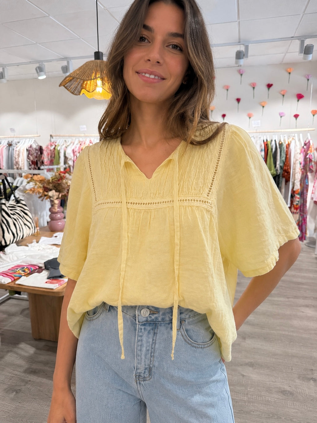 Camisa Lino Valentina