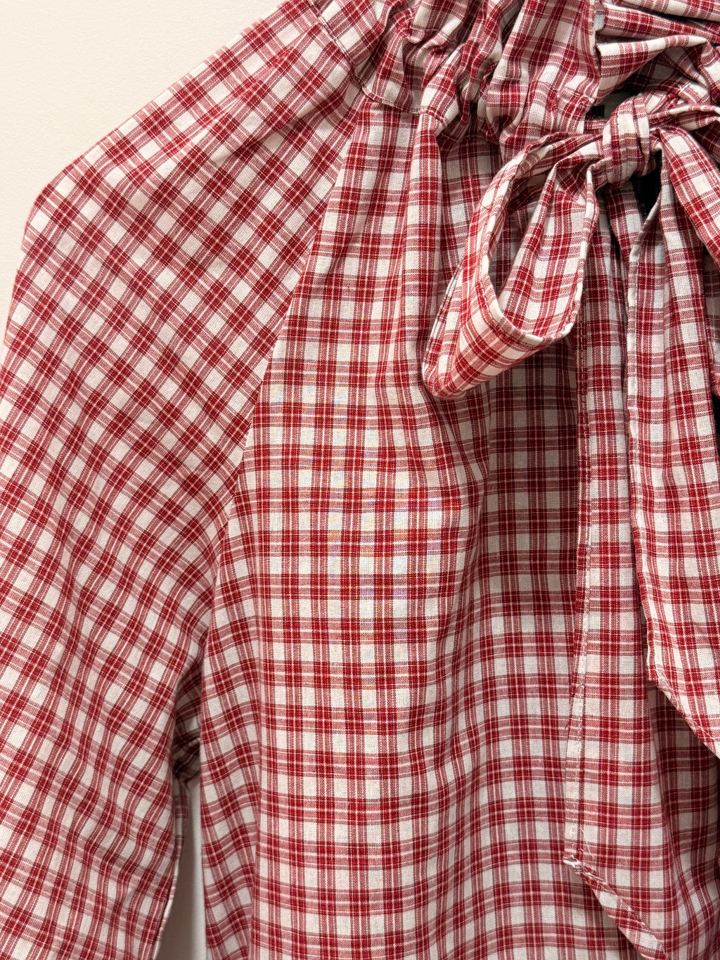 Camisa cuadros rojo