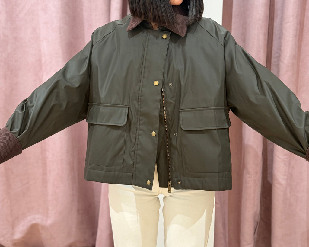 Chaqueta encerada