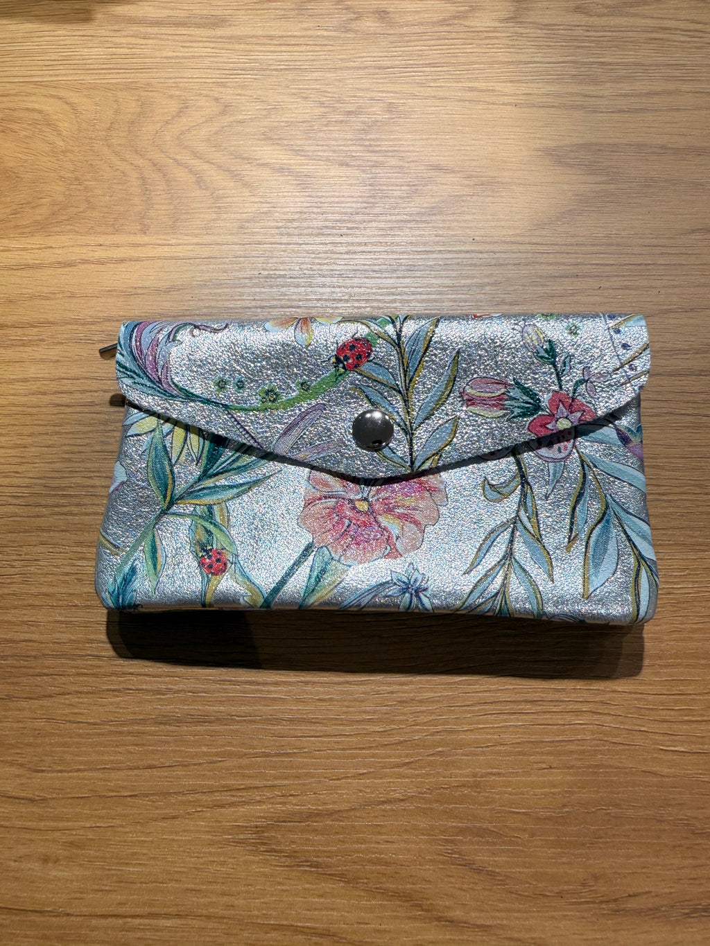 Cartera Boston piel (grande)