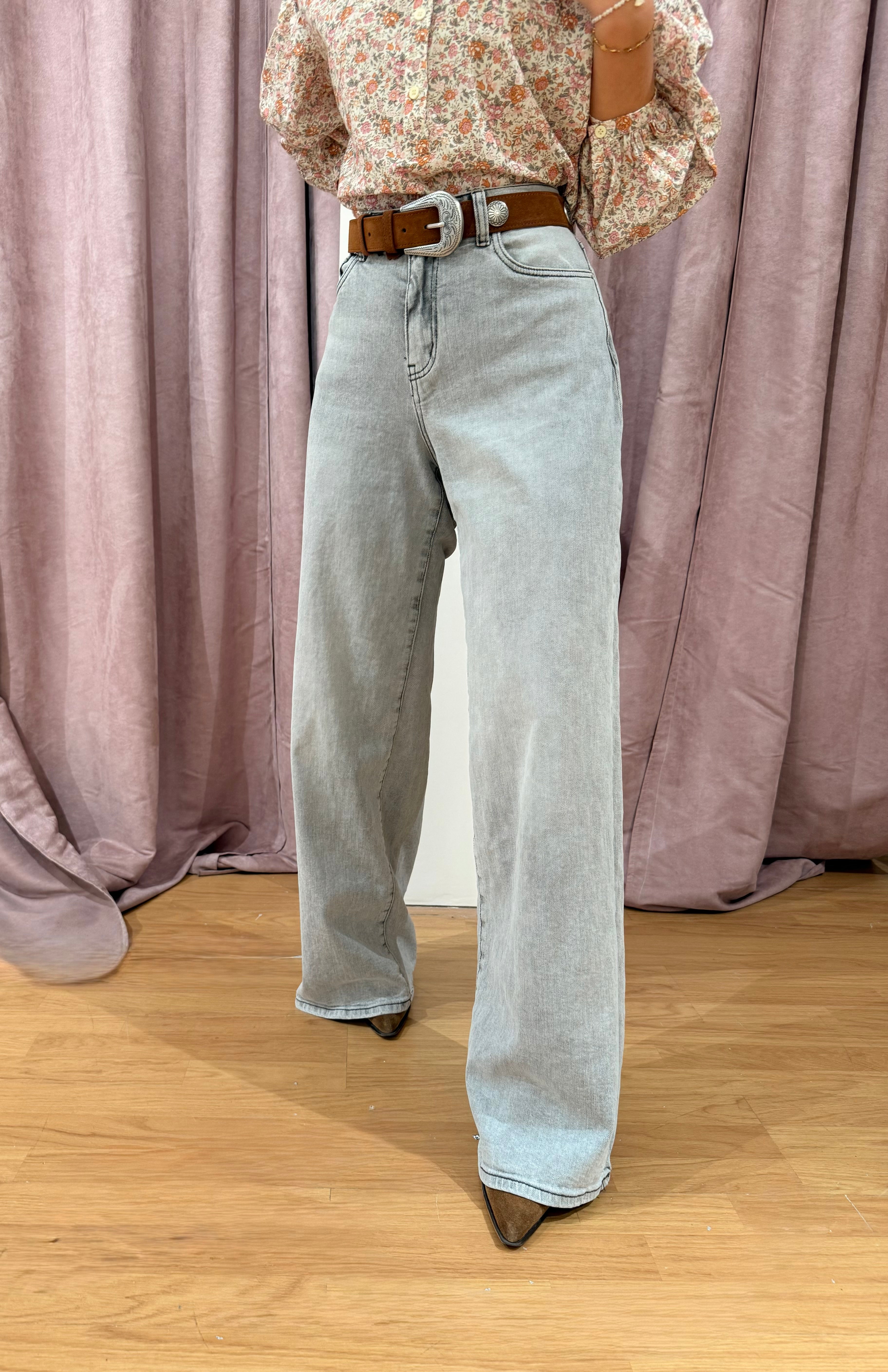 Pantalón (ancho) cinturón