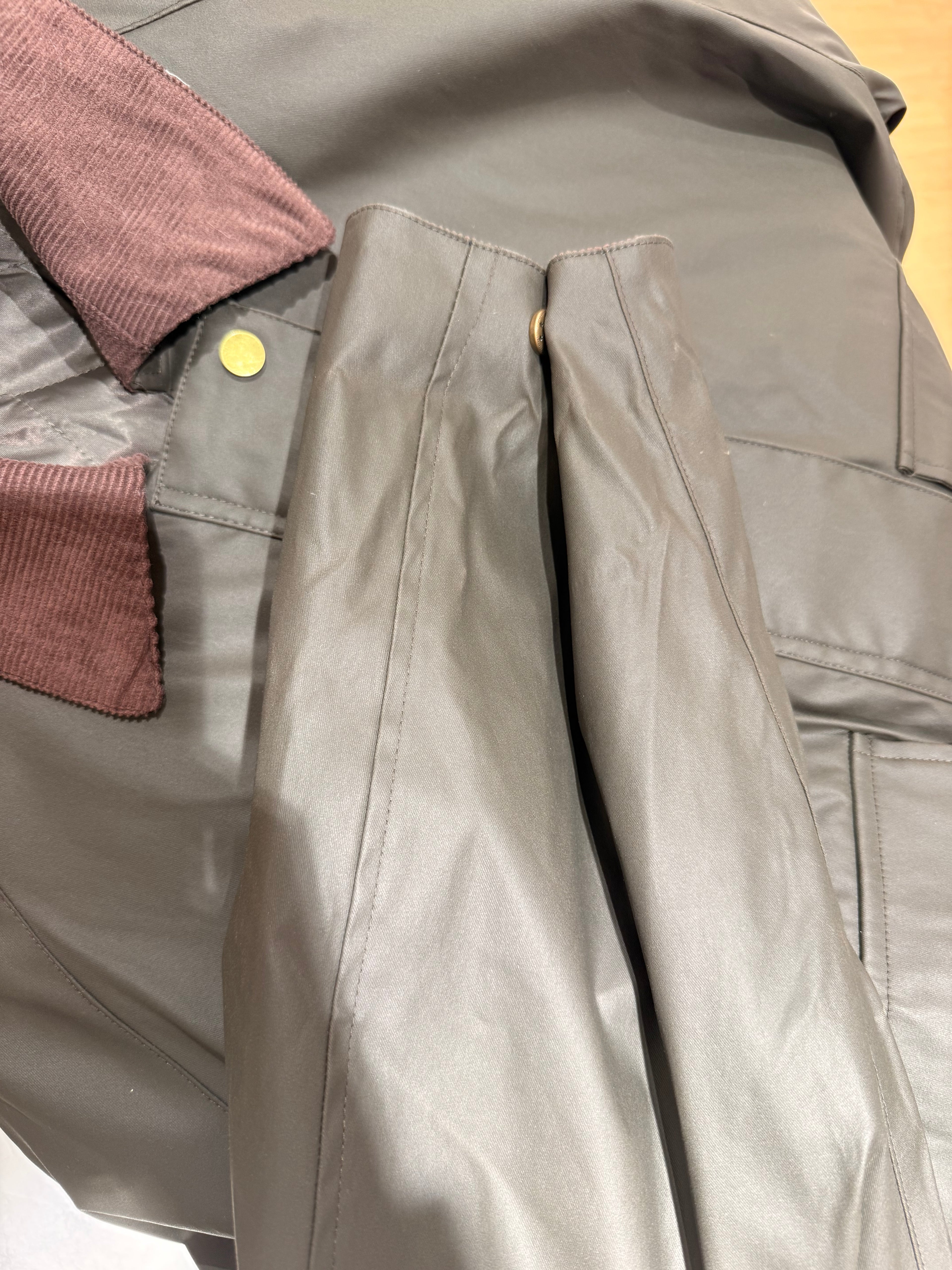 Chaqueta encerada