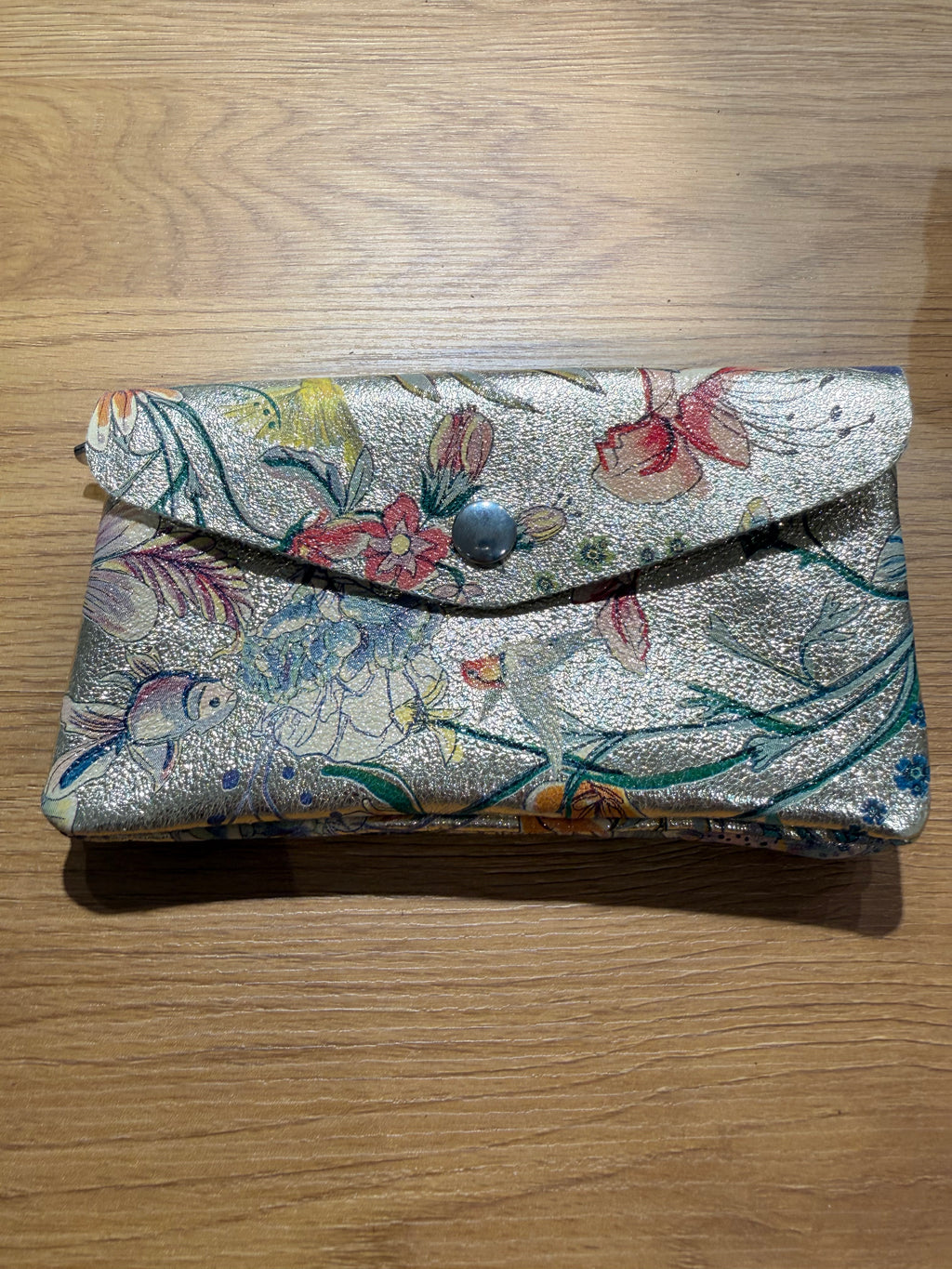 Cartera Boston piel (grande)