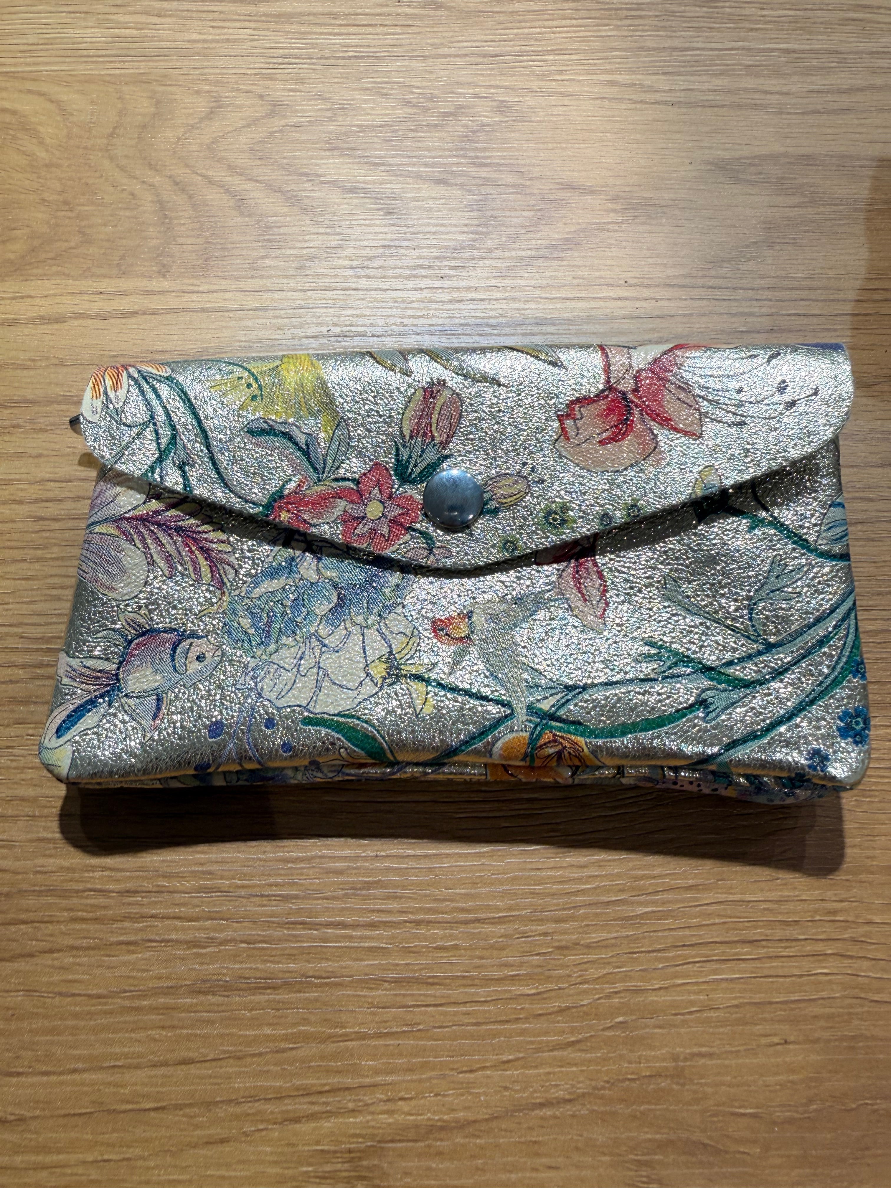 Cartera Boston piel (grande)