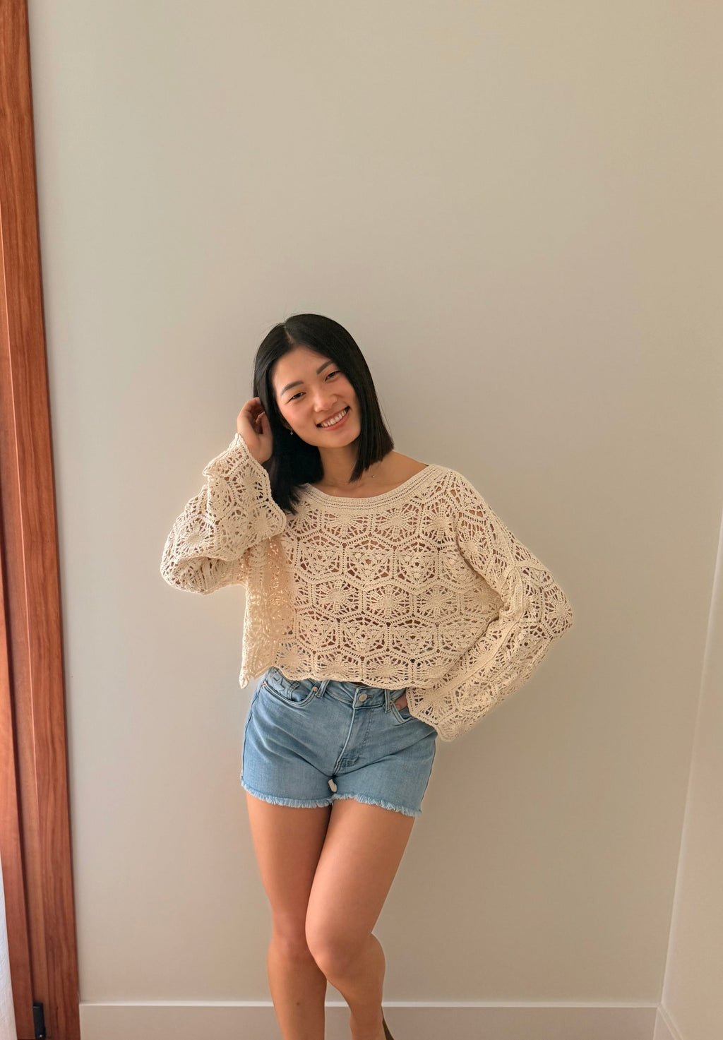 Blusa Tejida Garden