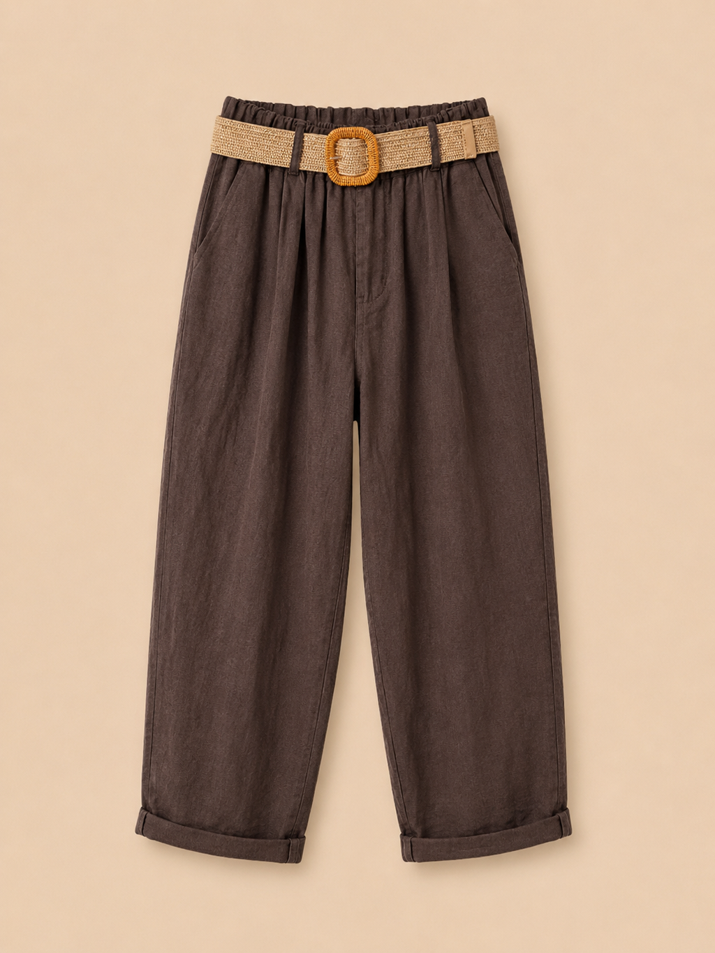 Pantalón Lino Recto