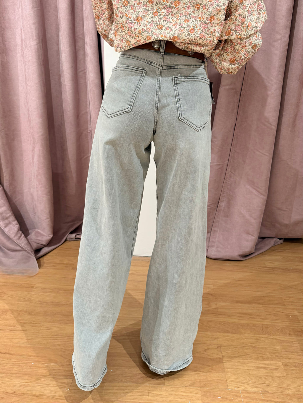 Pantalón (ancho) cinturón