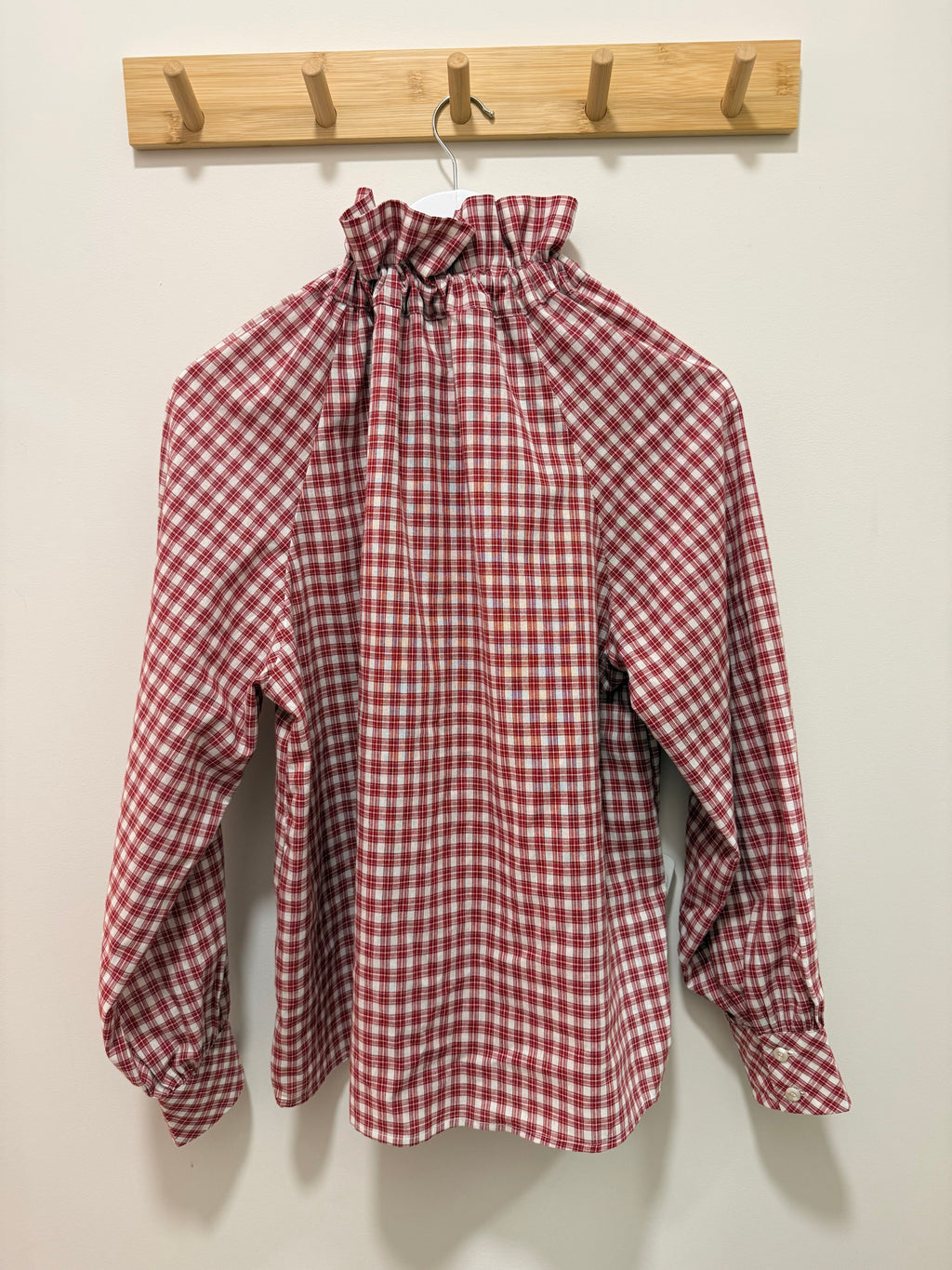 Camisa cuadros rojo
