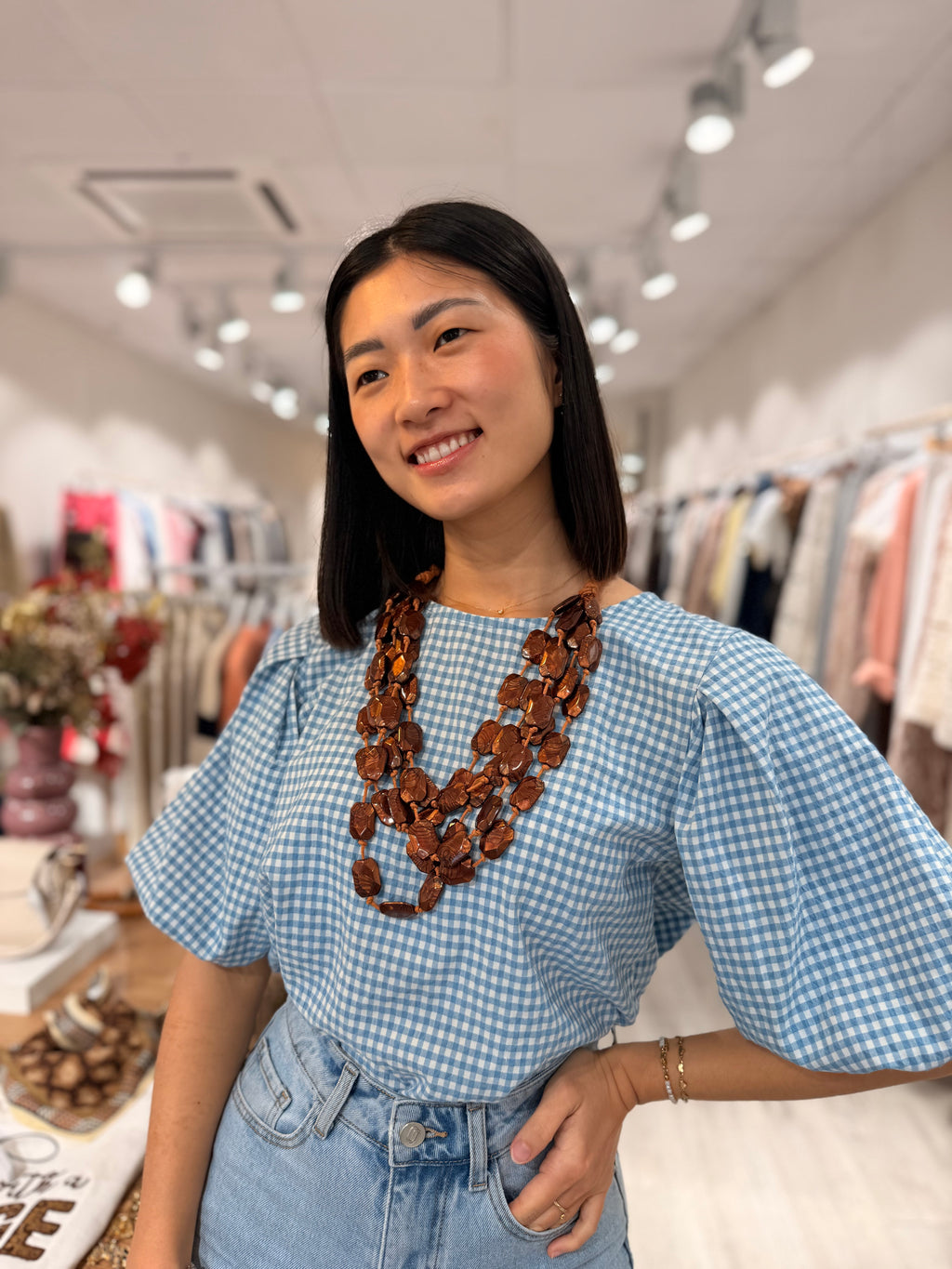 Collar Camelia