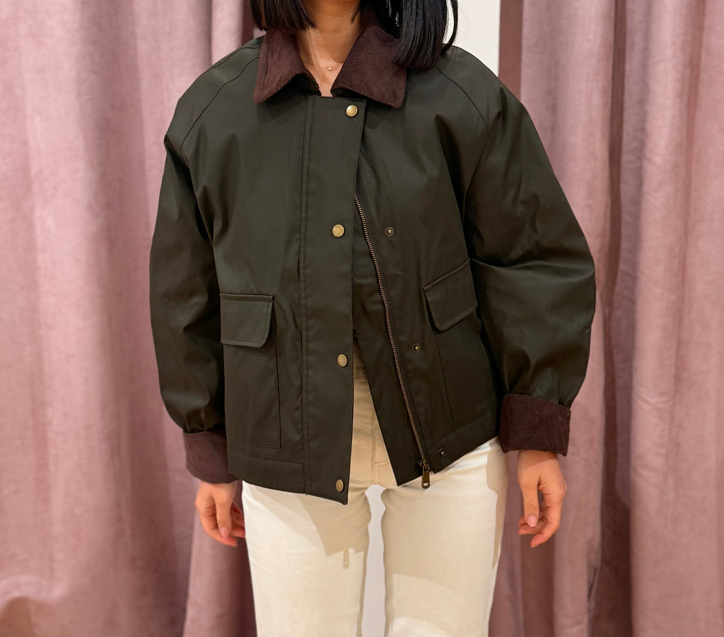 Chaqueta encerada