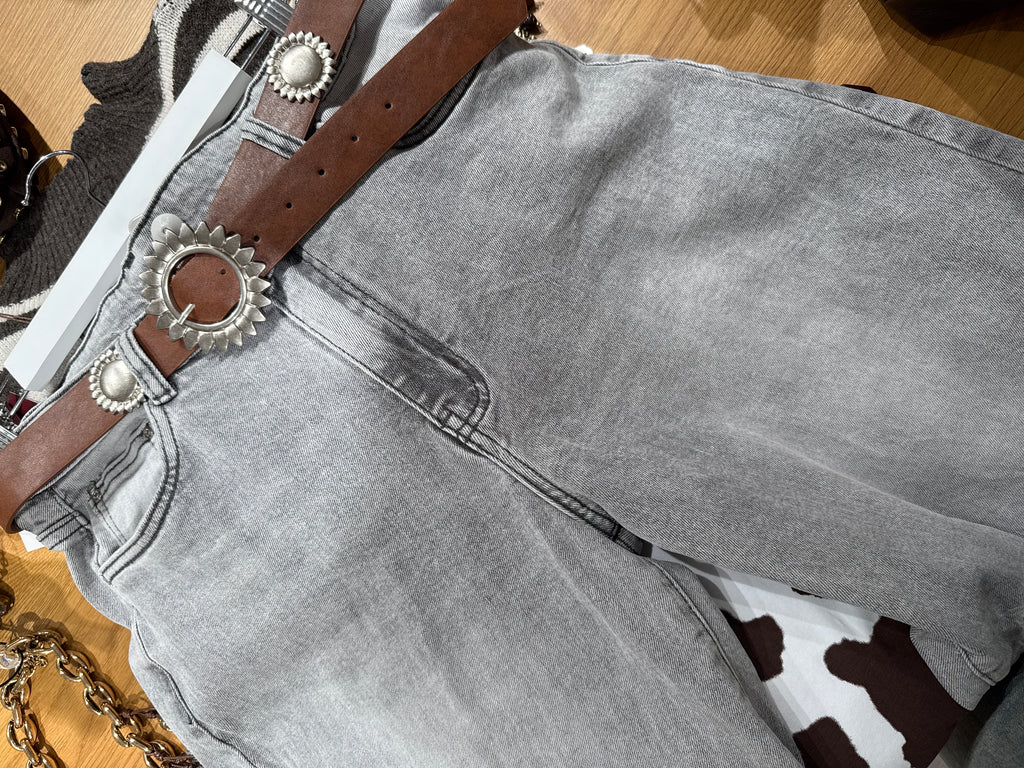 Pantalón (ancho) cinturón