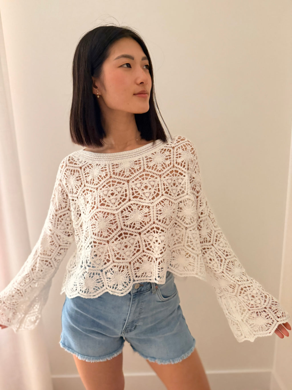 Blusa Tejida Garden