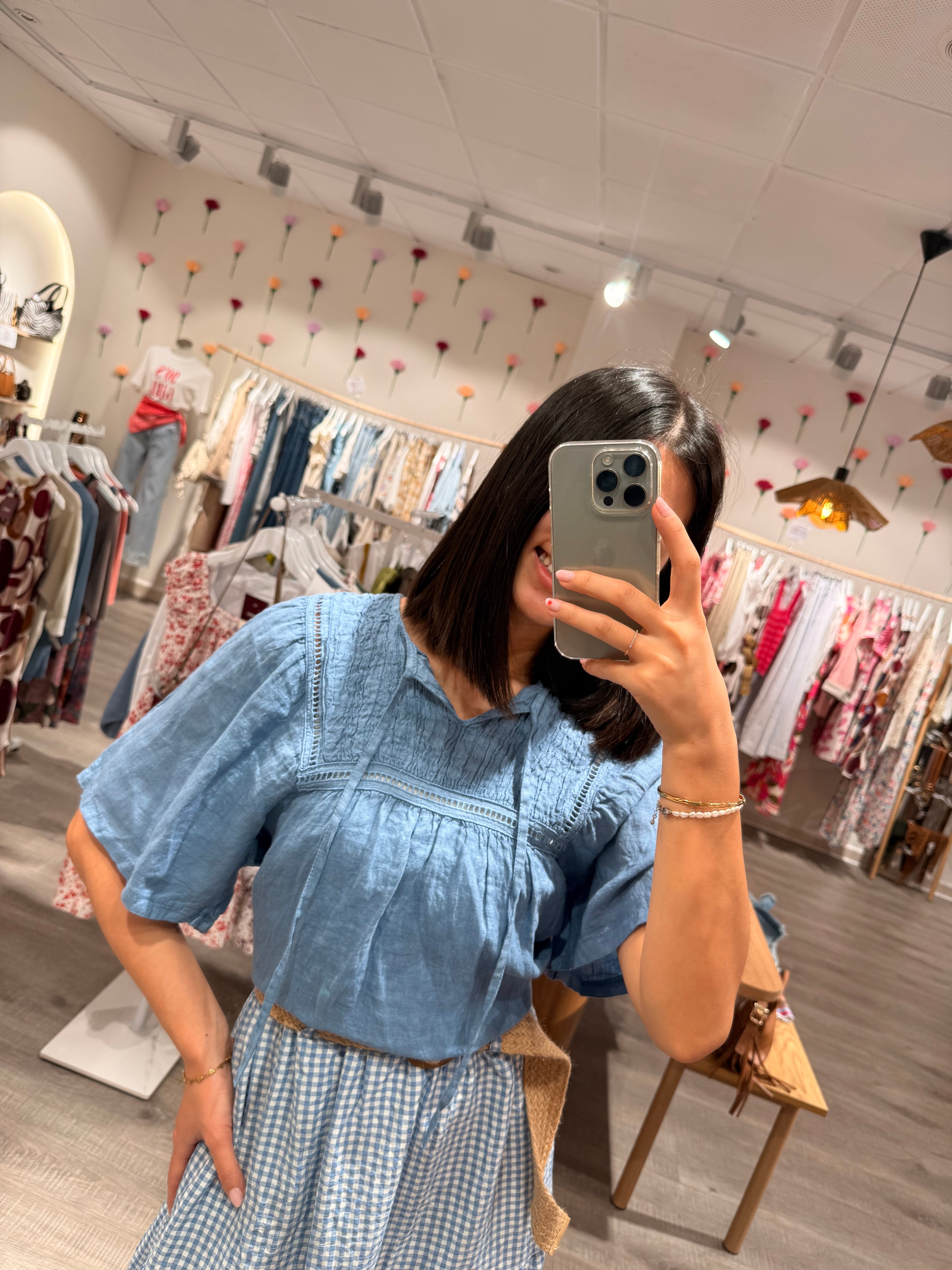 Camisa Lino Valentina