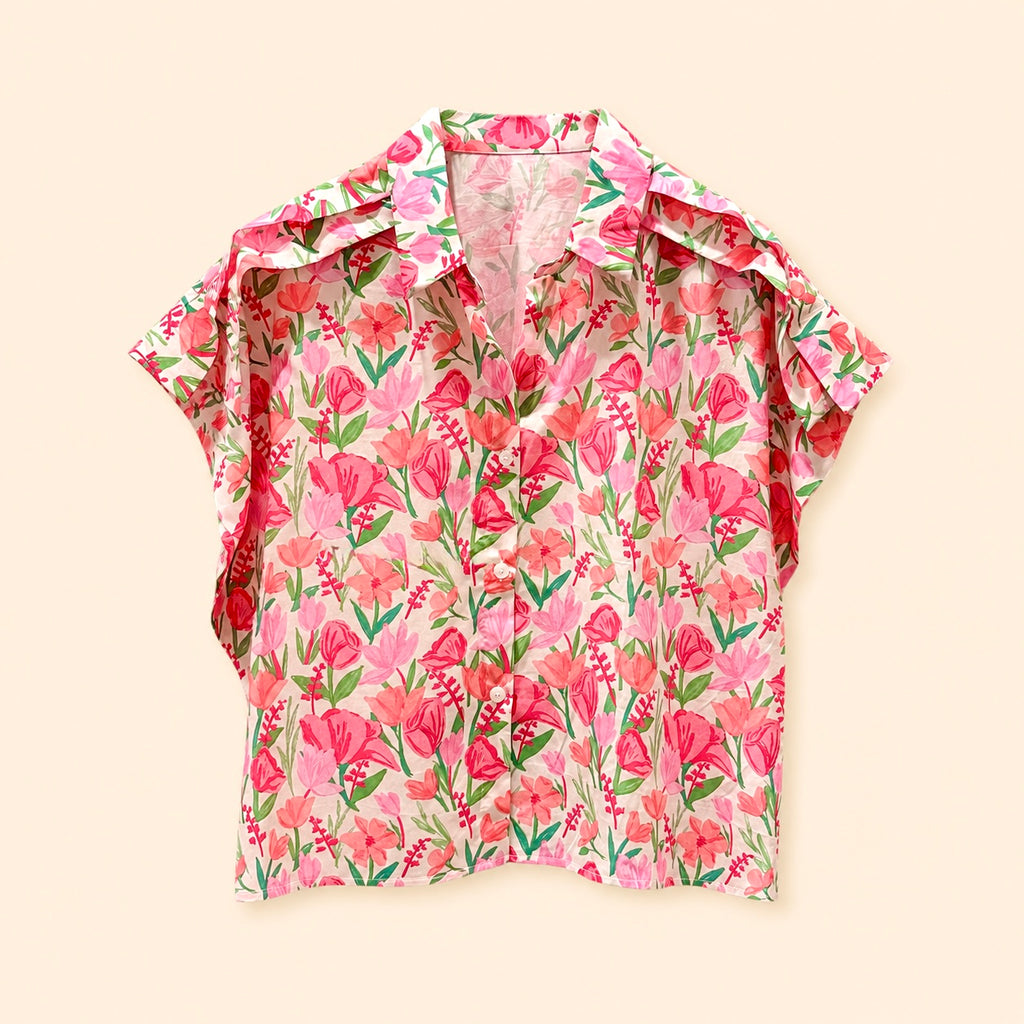 Camisa Acuarela Rosa