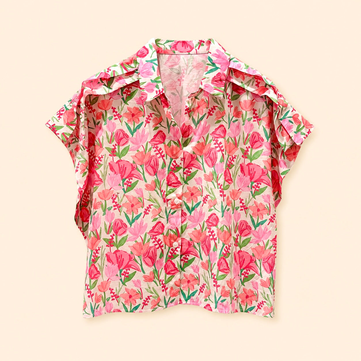 Camisa Acuarela Rosa