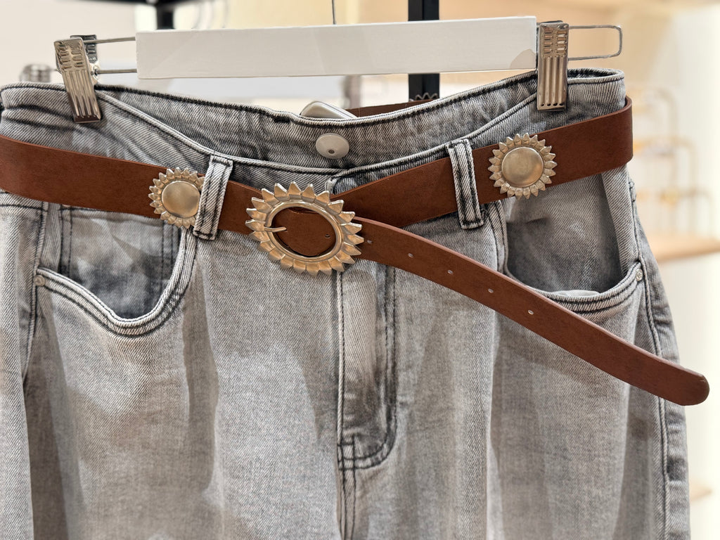 Pantalón (ancho) cinturón