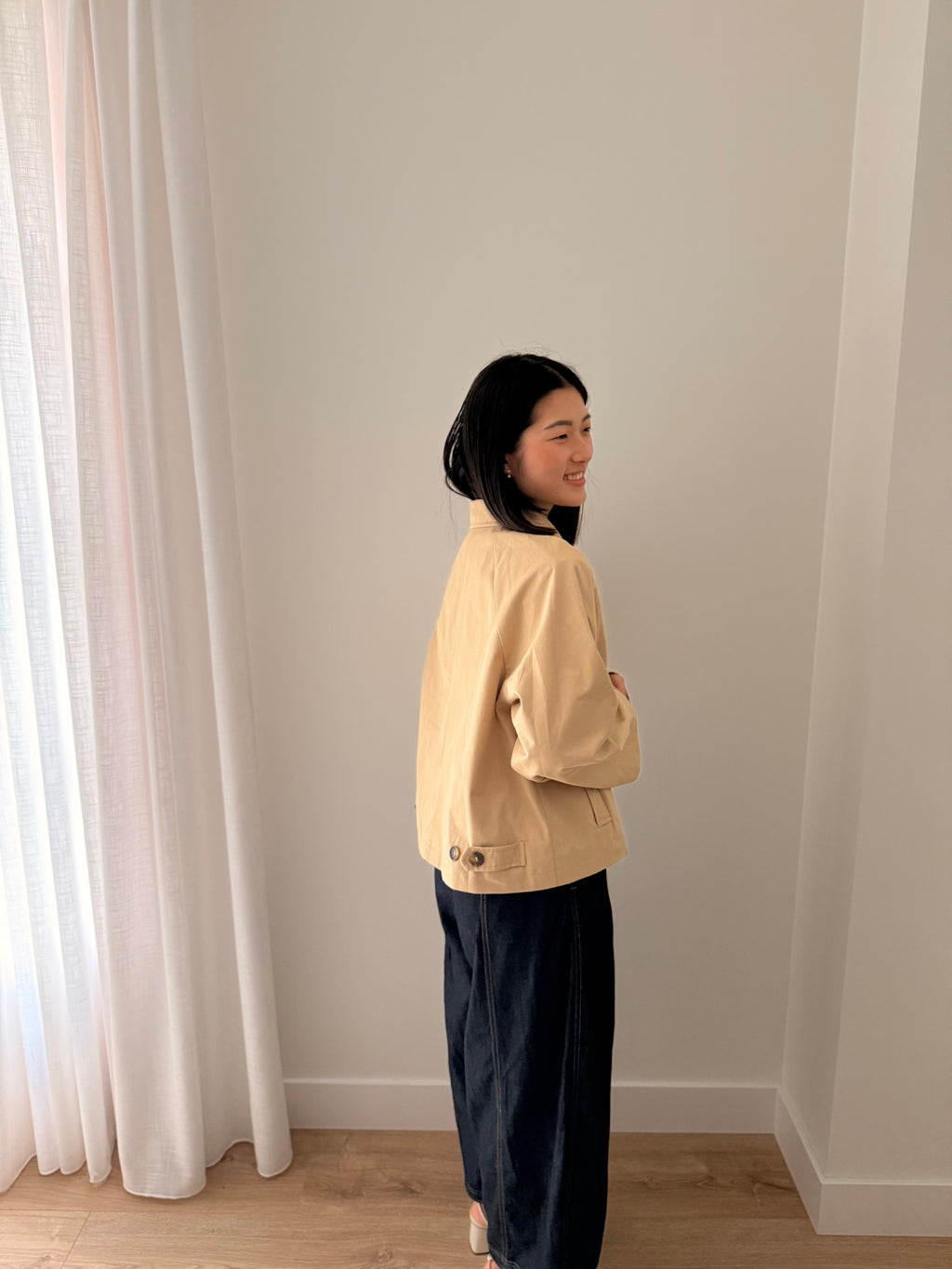 Gabardina primavera