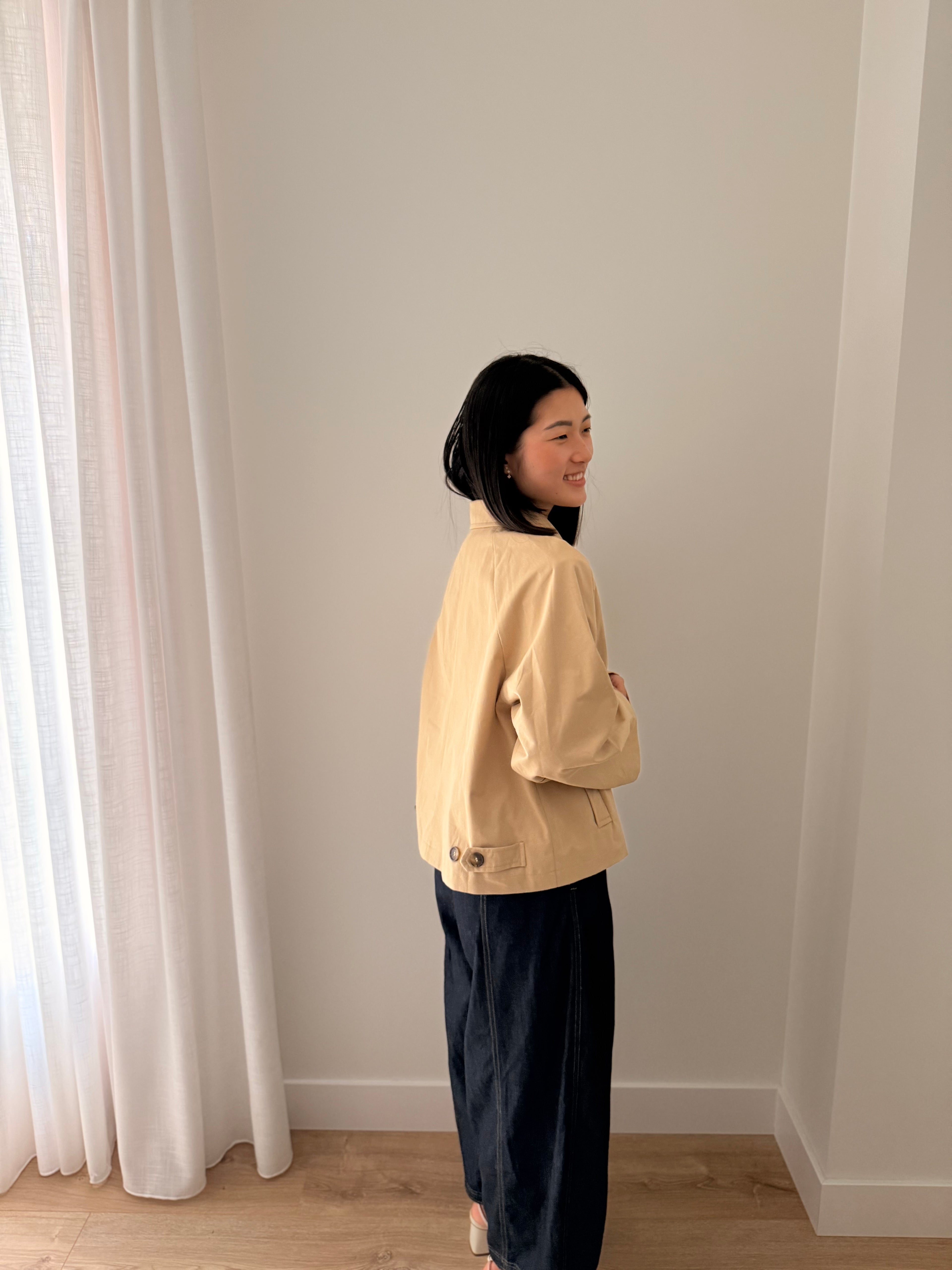 Gabardina primavera