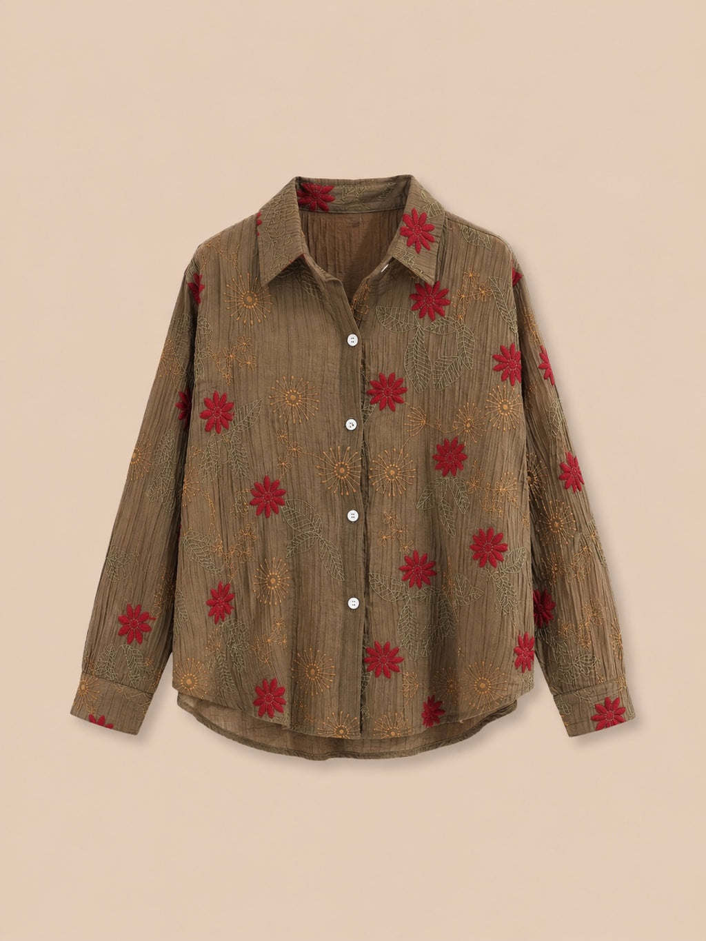 Camisa flores